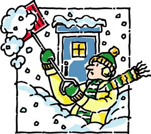 snow-shoveling